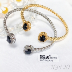 Bracelet Gold/Silver Artificial Gemstones