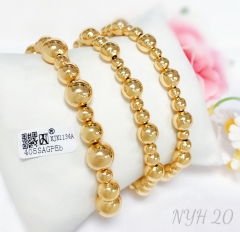 Bracelet beads gold