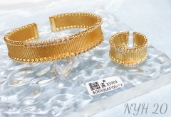 Bracelet Ring Set Gold/Silver