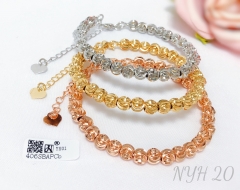 Bracelet Beads Gold/Silver/Rose Gold Set