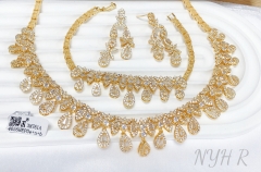 Jewelry Sets Artificial Stones Gold Gorgeous