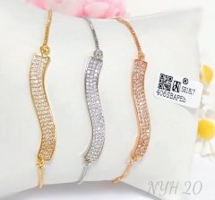 Bracelet Gold/Silver/Rose Gold Set