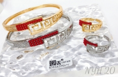 Bracelet Ring Set Gold/Silver