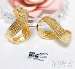 Earrings Gold Irregular