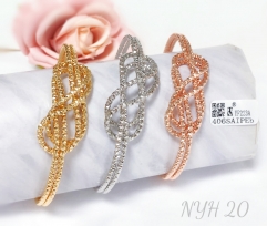 Bracelet Gold/Silver/Rose Gold Set Hollow Irregular