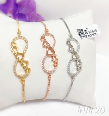 Bracelet Gold/Silver/Rose Gold Set