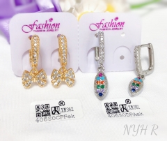 Earrings Artificial Gemstones