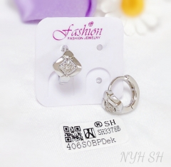 Earrings Silver Polished