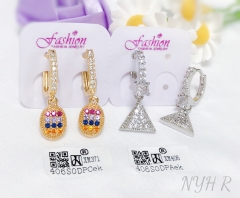 Earrings Artificial Gemstones