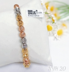 Bracelet Beaded Color Matching Polished