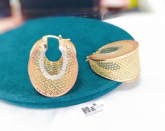 Earrings Gold Hollow