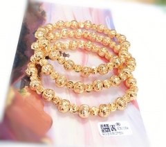 Bracelet Set Beaded Gold