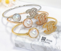 Bracelet Set Gold/Silver/Rose Gold Artificial Gemstone