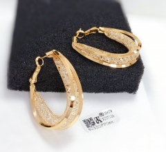 Earrings Gold Beautiful