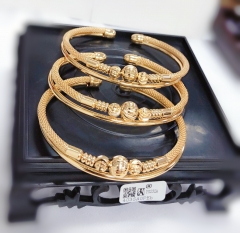 Bracelet set gold polished