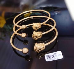 Bracelet set gold polished