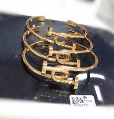 Bracelet Set Gold Polished