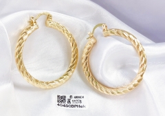 Earrings Gold Fashion