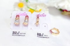 Earrings Colorblock Polished