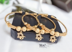 Bracelet Gold Beads