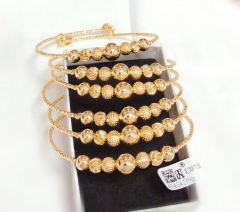 Bracelet Gold Beads Fashion