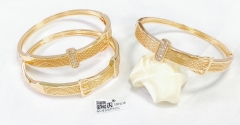 Bracelet Set Gold Polished