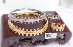 Bracelet Ring Set Gold/Silver