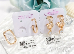 earrings gold fashion