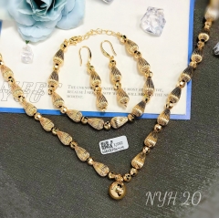 Jewelry Set Gold Fashion