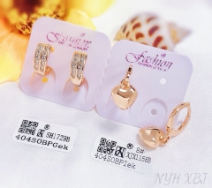 earrings gold fashion