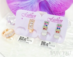 earrings artificial gemstone fashion