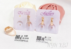 earrings gold fashion