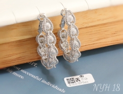 earrings silver/gold fashion