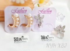 earrings artificial gemstone fashion