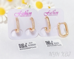 earrings gold fashion