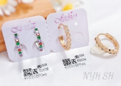 earrings artificial gemstone fashion