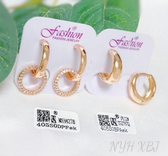 earrings gold fashion