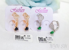 earrings artificial gemstone fashion