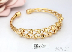 Bracelet beads gold