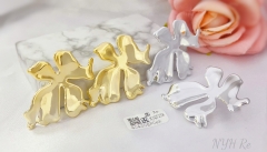 Earrings Polished Irregular