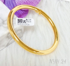 bracelet polished gold