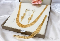 Jewelry Set Polished All-match Gold/Silver