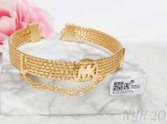 Bracelet Polished Gold