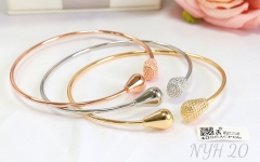 Bracelet set polished simple