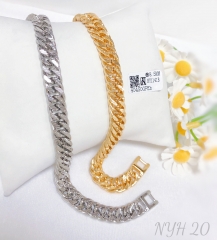 Bracelet Polished Gold/Silver