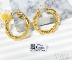 Earrings Gold /Silver Polished