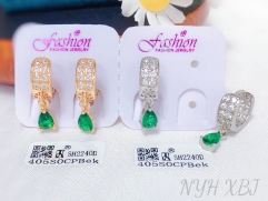 Pendant Earrings Artificial Gemstones