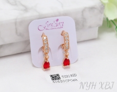 Pendant Earrings Gold Fine