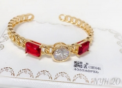 Bracelet Gold/Silver Artificial Gemstones