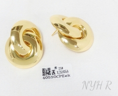 Earrings Gold/Silver Mirror